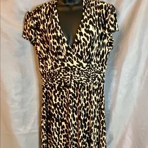 Evan Picone animal print lined dress. Excellent condition! Size 12.